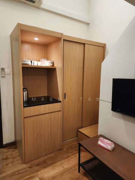 35A Lor 11 Geylang, , Room Rental, 120 sqft, Shophouse For Rent, by Mabel Tan, 500147150 - Wardrobe w hidden fridge - PropertyGuru.com.sg