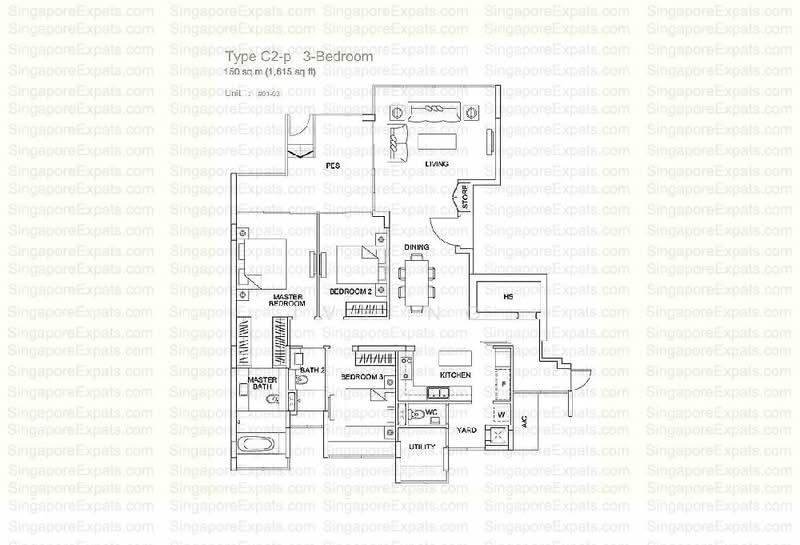 The Fernhill, 1 Fernhill Road, 3 Bedrooms, 1,615 sqft, Condominium For Rent, by Ivy Ng, 500147203 - PropertyGuru.com.sg