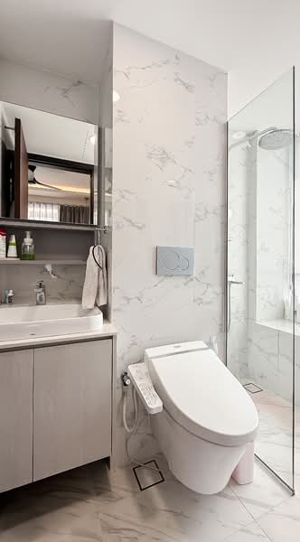 The Ambra, 97 Lor H Telok Kurau, 3 Bedrooms, 1,152 sqft, Condominium For Sale, by Simeon Tan, 500147245 - Bathroom - PropertyGuru.com.sg