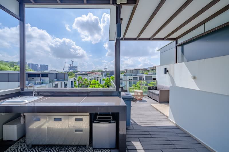 Poets Villas, 224 Tagore Avenue, 5 Bedrooms, 3,649 sqft, Cluster House For Sale, by Susan Ong, 500147263 - Balcony - PropertyGuru.com.sg