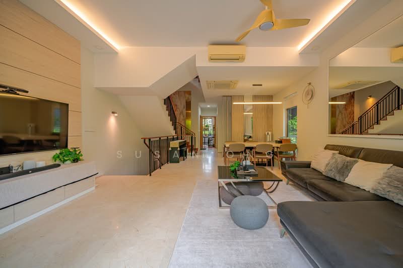 Poets Villas, 224 Tagore Avenue, 5 Bedrooms, 3,649 sqft, Cluster House For Sale, by Susan Ong, 500147263 - Living Room - PropertyGuru.com.sg