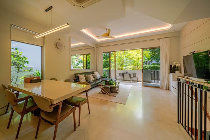 Poets Villas, 224 Tagore Avenue, 5 Bedrooms, 3,649 sqft, Cluster House For Sale, by Susan Ong, 500147263 - Living Room - PropertyGuru.com.sg