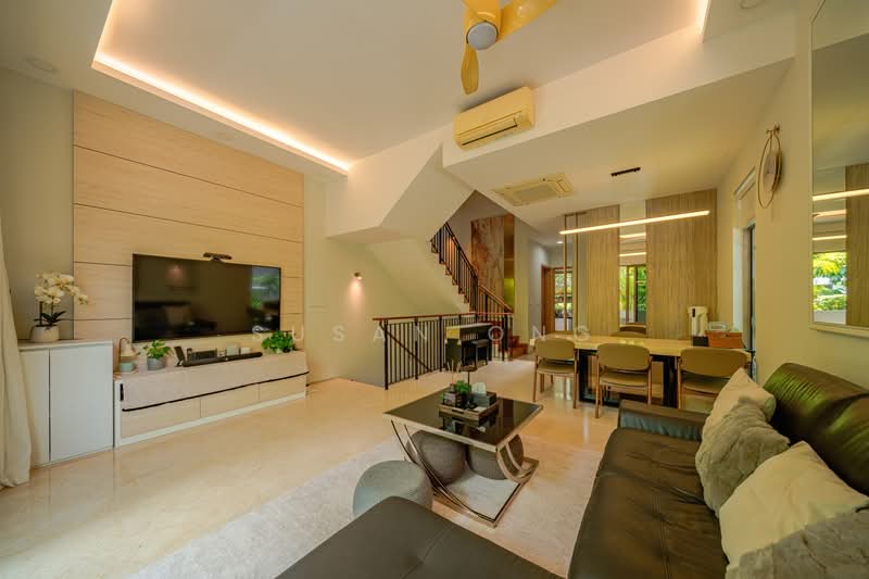 Poets Villas, 224 Tagore Avenue, 5 Bedrooms, 3,649 sqft, Cluster House For Sale, by Susan Ong, 500147263 - Living Room - PropertyGuru.com.sg