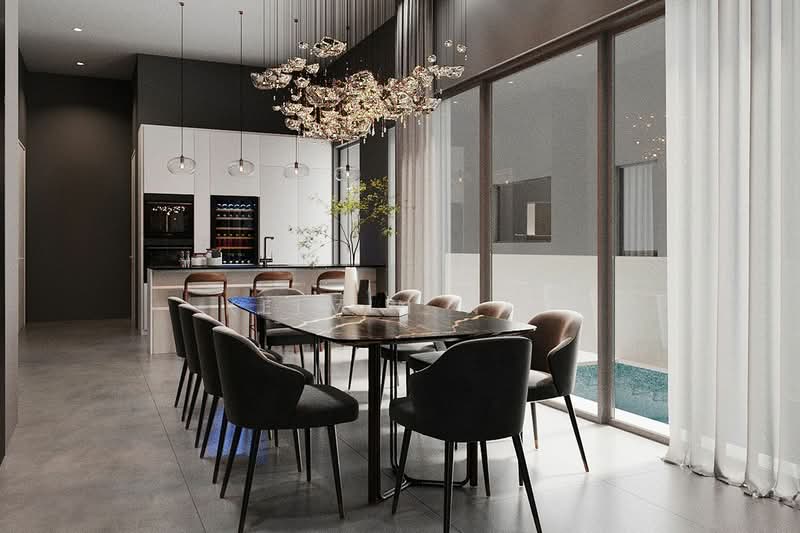 CHEAP!! Brand NEW 5BR Detached with Lift, Attic and Pool (S7777), , 5 Bedrooms, 9,407 sqft, Detached House For Sale, by Kelvin Nye, 500147278 - Kitchen - PropertyGuru.com.sg