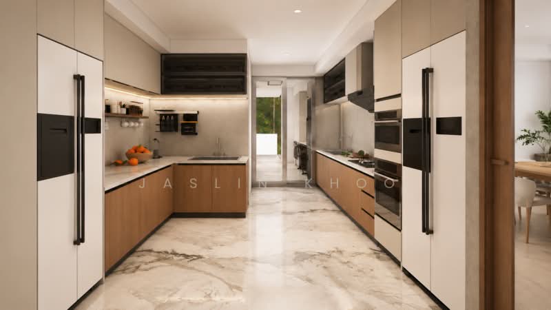 🏡 District 10 Brand New Semi-Detached 1KM to Henry Park Primary 🏫, , 7 Bedrooms, 9,486 sqft, Semi-Detached House For Sale, by Jaslin Khoo, 500147304 - Wet Kitchen - PropertyGuru.com.sg