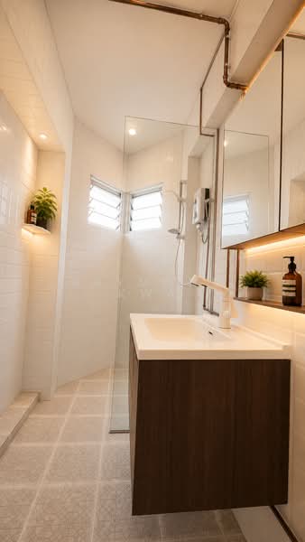 702 Jurong West Street 71, 702 Jurong West Street 71, 4 Bedrooms, 1,550 sqft, HDB Flat For Sale, by Raymond Kwa, 500147347 - Bathroom - PropertyGuru.com.sg