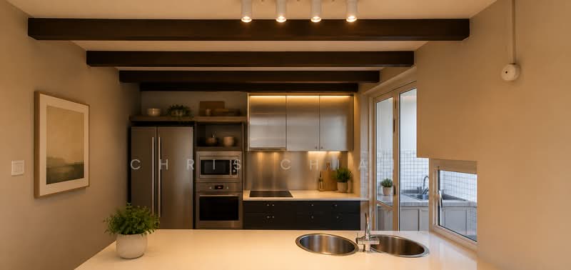 Serangoon Garden Estate, Bodmin/ Bloxhome/ Borthwick/ Brockhampton/ Blandford/ Burghley Drive, 4 Bedrooms, 5,000 sqft, Terraced House For Rent, by Chris Chiang, 500147366 - Kitchen - PropertyGuru.com.sg
