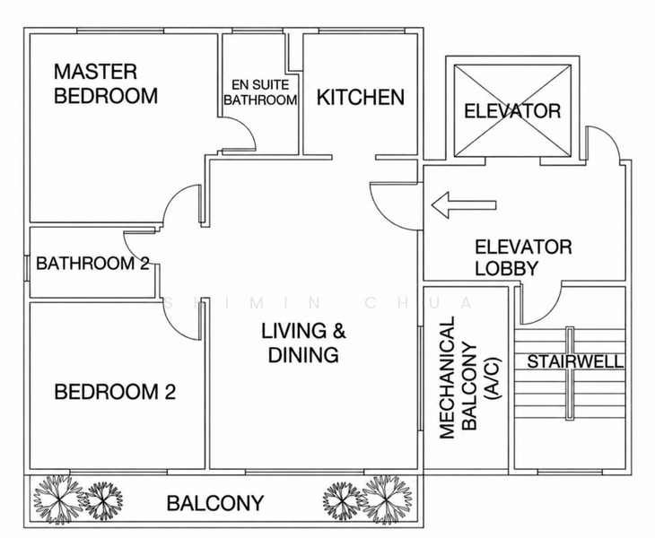 The Hermitage, 2 Sarkies Road, 2 Bedrooms, 850 sqft, Apartment For Sale, by Shimin Chua, 500147383 - PropertyGuru.com.sg
