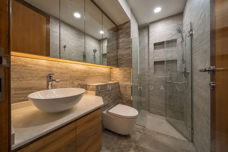 The Hermitage, 2 Sarkies Road, 2 Bedrooms, 850 sqft, Apartment For Sale, by Shimin Chua, 500147383 - Bathroom - PropertyGuru.com.sg