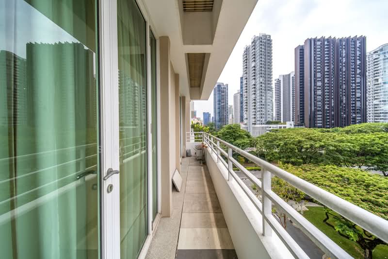 The Hermitage, 2 Sarkies Road, 2 Bedrooms, 850 sqft, Apartment For Sale, by Shimin Chua, 500147383 - Balcony - PropertyGuru.com.sg