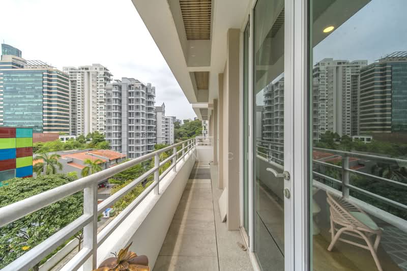 The Hermitage, 2 Sarkies Road, 2 Bedrooms, 850 sqft, Apartment For Sale, by Shimin Chua, 500147383 - Balcony - PropertyGuru.com.sg