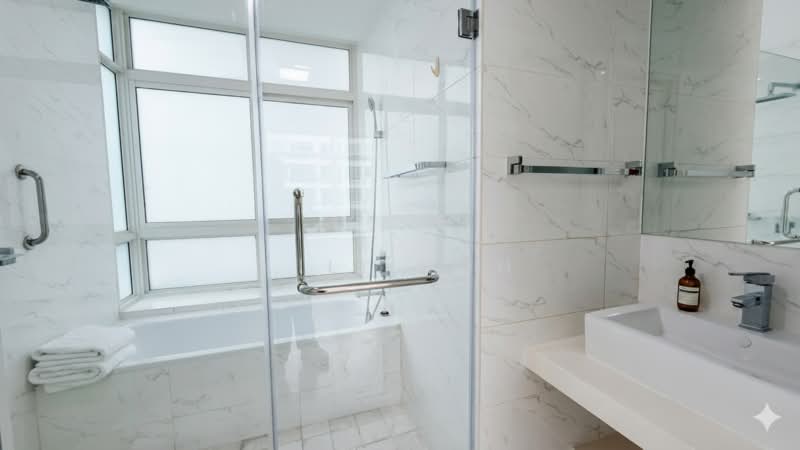 The Cascadia, 921 Bukit Timah Road, 2 Bedrooms, 883 sqft, Condominium For Rent, by LiLi Koh, 500147414 - Bathroom - PropertyGuru.com.sg