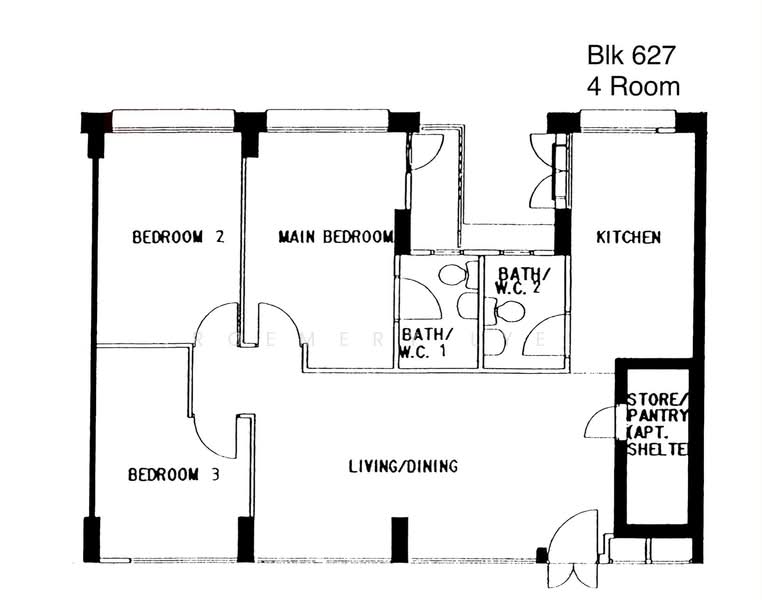 627 Woodlands Avenue 6, 627 Woodlands Avenue 6, 3 Bedrooms, 969 sqft, HDB Flat For Sale, by Roemery Lye, 500147435 - PropertyGuru.com.sg