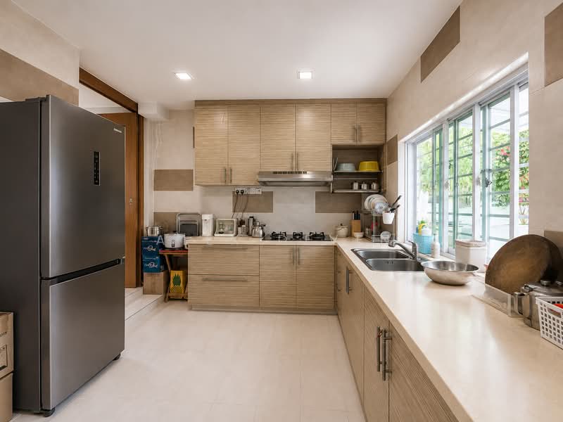 2 storey detached home near Kembangan MRT, , 4 Bedrooms, 6,000 sqft, Detached House For Sale, by Alex Deven, 500147464 - Kitchen - PropertyGuru.com.sg