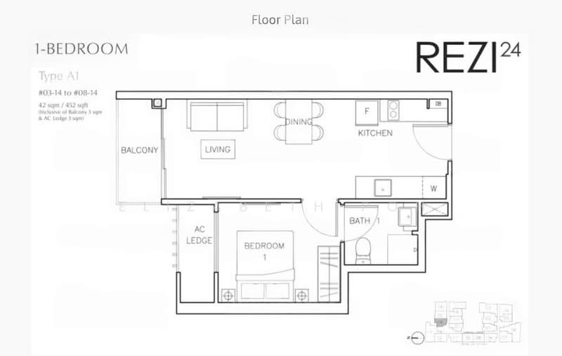 Rezi 24, 39 Lorong 24 Geylang, 1 Bedroom, 452 sqft, Apartment For Sale, by Elizabeth Poh, 500147466 - PropertyGuru.com.sg
