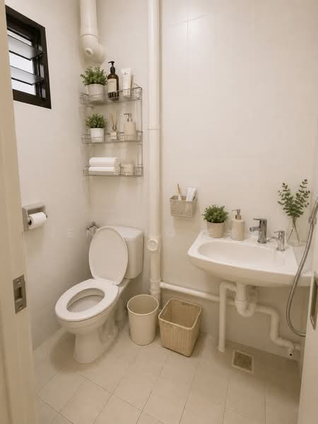 328 Ang Mo Kio Avenue 3, 328 Ang Mo Kio Avenue 3, 3 Bedrooms, 786 sqft, HDB Flat For Sale, by Jen Ong 王秀嬌, 500147486 - Bathroom - PropertyGuru.com.sg