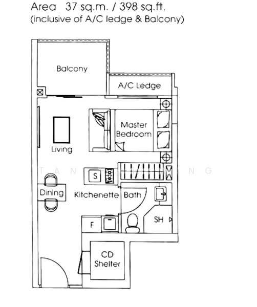 Parc Imperial, 253 Pasir Panjang Road, Studio, 398 sqft, Condominium For Sale, by Tan Hui Ming, 500147488 - PropertyGuru.com.sg
