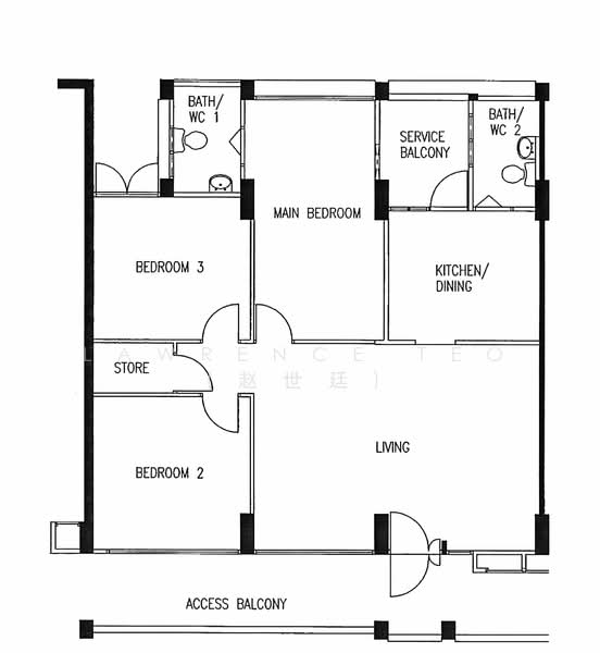 894B Woodlands Drive 50, 894B Woodlands Drive 50, 3 Bedrooms, 1,065 sqft, HDB Flat For Sale, by Lawrence Teo (赵世廷), 500147500 - PropertyGuru.com.sg
