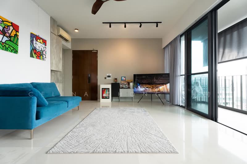 Foresque Residences, 107 Petir Road, 3 Bedrooms, 1,238 sqft, Condominium For Sale, by Celina Chong 张慧芳, 500147581 - Living Room - PropertyGuru.com.sg