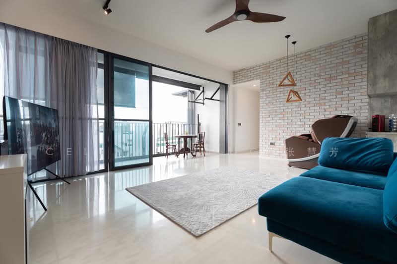 Foresque Residences, 107 Petir Road, 3 Bedrooms, 1,238 sqft, Condominium For Sale, by Celina Chong 张慧芳, 500147581 - Living Room - PropertyGuru.com.sg
