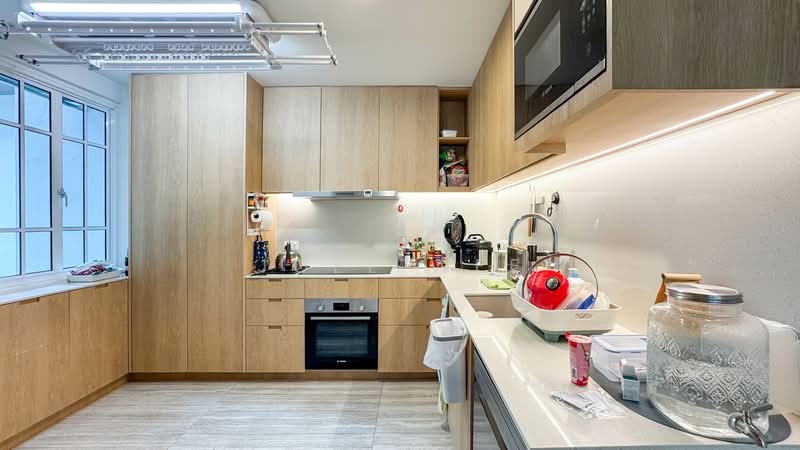 Le Wood, 23 Hindhede Drive, 2 Bedrooms, 1,238 sqft, Condominium For Rent, by Joel Wee, 500147596 - Kitchen - PropertyGuru.com.sg