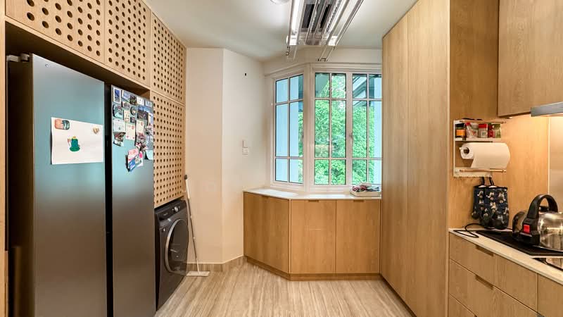 Le Wood, 23 Hindhede Drive, 2 Bedrooms, 1,238 sqft, Condominium For Rent, by Joel Wee, 500147596 - Kitchen - PropertyGuru.com.sg
