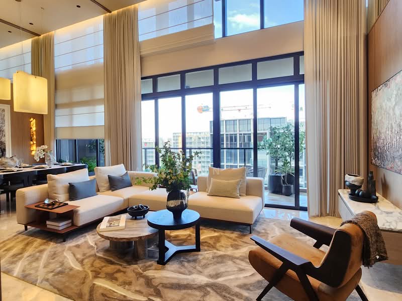 Tembusu Grand, 94 Jalan Tembusu, 5 Bedrooms, 2,691 sqft, Condominium For Sale, by Brandon Koh, 500147598 - Living Room - PropertyGuru.com.sg