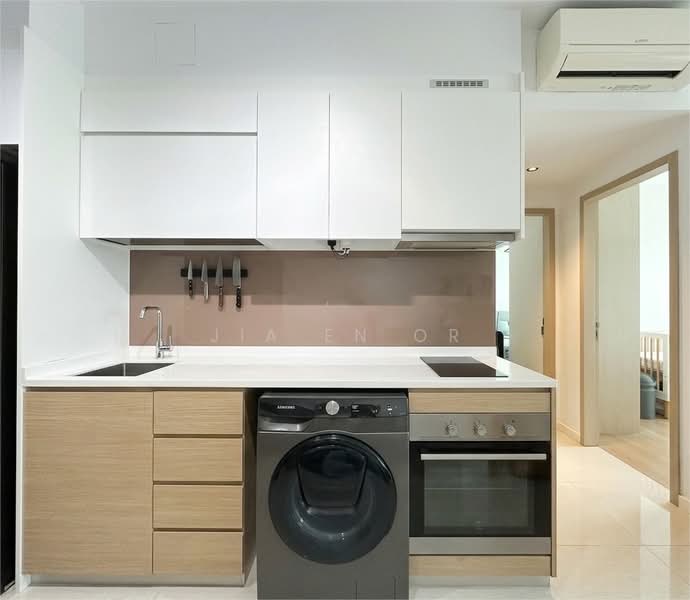 Treasure at Tampines, 53 Tampines Lane, 2 Bedrooms, 657 sqft, Condominium For Rent, by Jia En Or, 500147607 - Kitchen - PropertyGuru.com.sg