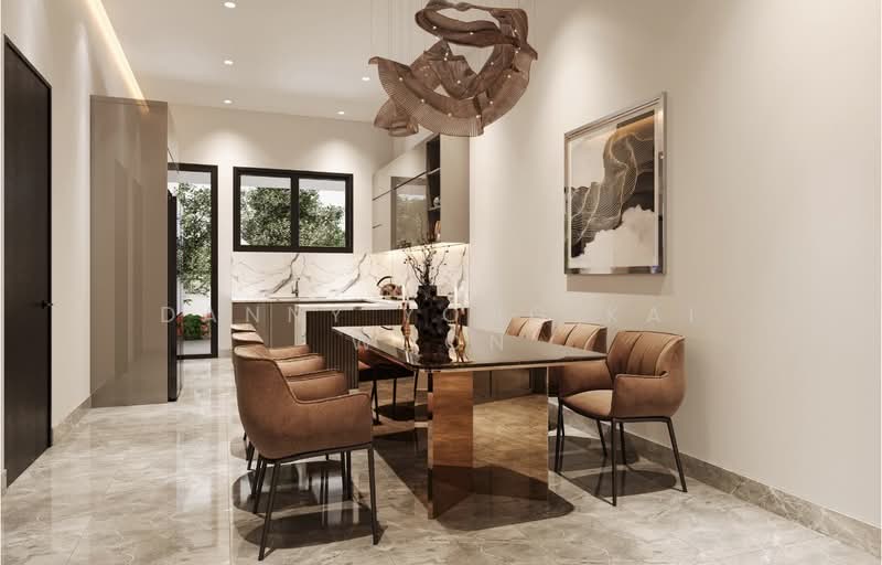 Chevron collection, , 5 Bedrooms, 5,165 sqft, Terraced House For Sale, by Danny Yong Kai Woon, 500147610 - Dining Room - PropertyGuru.com.sg