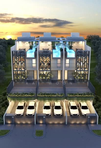 Chevron collection, , 5 Bedrooms, 5,165 sqft, Terraced House For Sale, by Danny Yong Kai Woon, 500147610 - Exterior - PropertyGuru.com.sg
