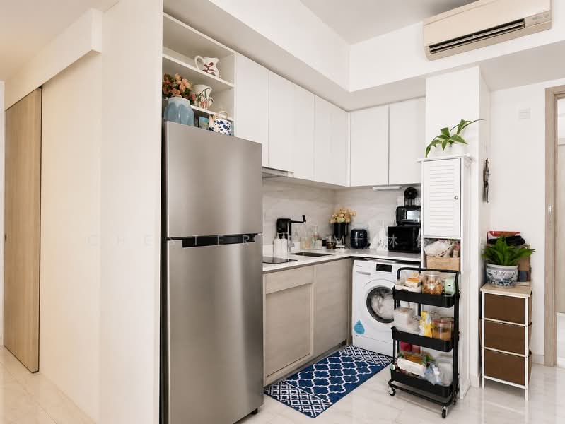 The Alps Residences, Tampines Avenue 10, 2 Bedrooms, 700 sqft, Condominium For Sale, by Chester Lim 林俊贤, 500147624 - Kitchen - PropertyGuru.com.sg