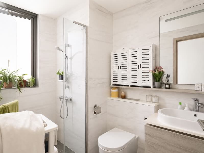 The Alps Residences, Tampines Avenue 10, 2 Bedrooms, 700 sqft, Condominium For Sale, by Chester Lim 林俊贤, 500147624 - Bathroom - PropertyGuru.com.sg