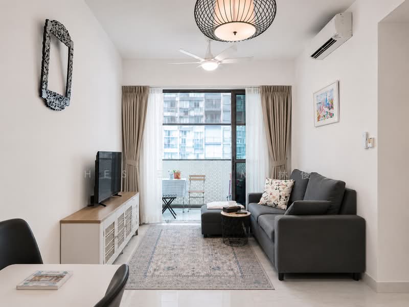 The Alps Residences, Tampines Avenue 10, 2 Bedrooms, 700 sqft, Condominium For Sale, by Chester Lim 林俊贤, 500147624 - Living area - PropertyGuru.com.sg
