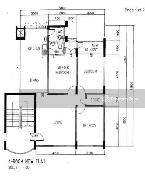 411 Commonwealth Avenue West, 411 Commonwealth Avenue West, 3 Bedrooms, 1,044 sqft, HDB Flat For Sale, by James Lee, 500147646 - PropertyGuru.com.sg