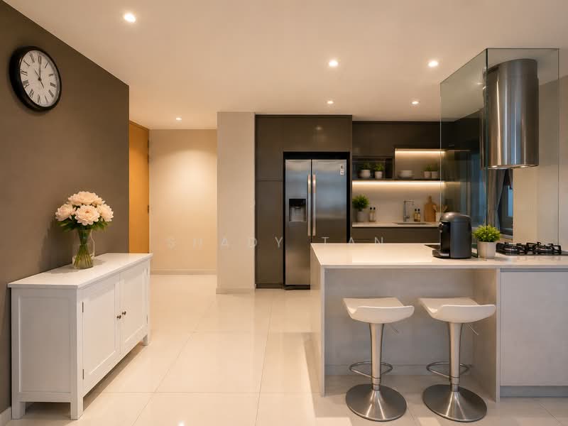 H2O Residences, 32 Fernvale Link, 3 Bedrooms, 1,130 sqft, Condominium For Sale, by Shady Tan, 500147648 - Kitchen - PropertyGuru.com.sg