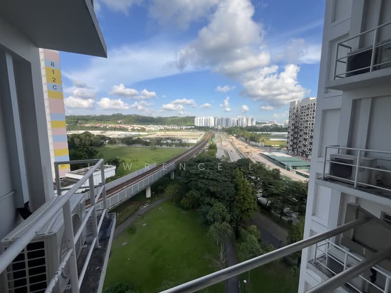 805D Keat Hong Close, 805D Keat Hong Close, 3 Bedrooms, 1,216 sqft, HDB Flat For Sale, by Lawrence Loh, 500147667 - View from the Service Yard - PropertyGuru.com.sg