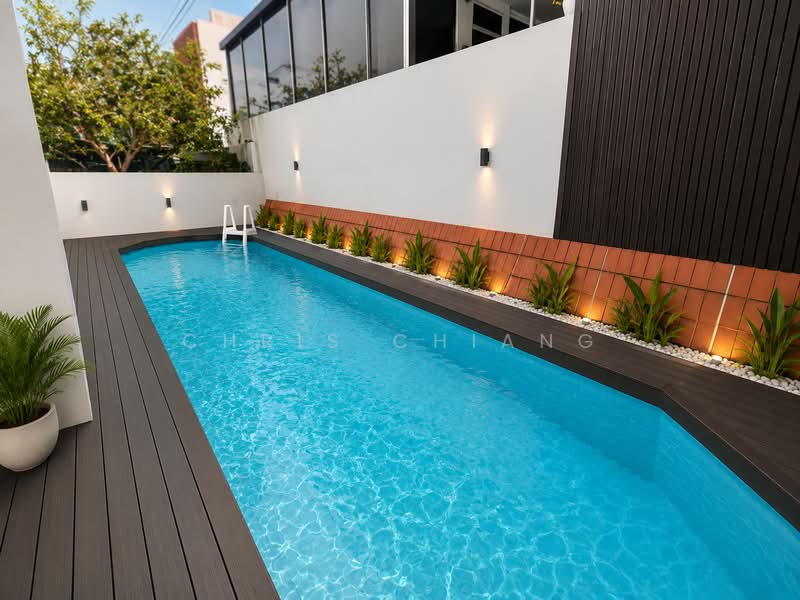 Serangoon Garden Estate, Serangoon Garden, 6 Bedrooms, 7,000 sqft, Detached House For Sale, by Chris Chiang, 500147702 - Pool - PropertyGuru.com.sg