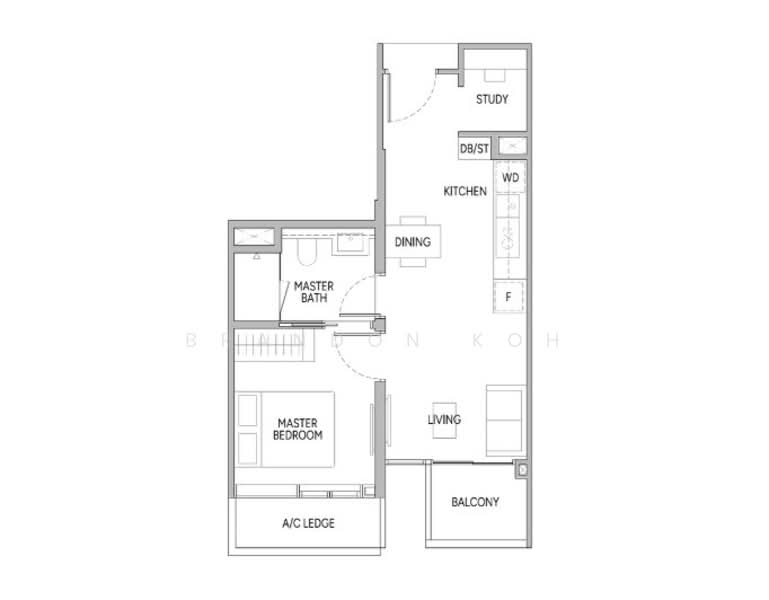 Union Square Residences, 28 Havelock Road,, 1 Bedroom, 506 sqft, Condominium For Sale, by Brandon Koh, 500147704 - PropertyGuru.com.sg