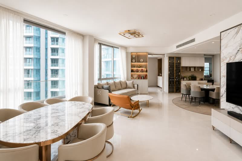 Cliveden at Grange, 100 Grange Road, 4 Bedrooms, 2,842 sqft, Condominium For Rent, by Avril Bin, 500147715 - Living Room - PropertyGuru.com.sg