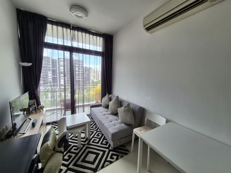 Urban Vista, 14 Tanah Merah Kechil Link, 1 Bedroom, 440 sqft, Condominium For Rent, by Nick Poh, 500147737 - Living Room - PropertyGuru.com.sg