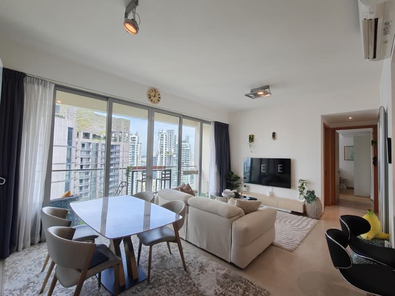 Martin Place Residences, 6 Martin Place, 2 Bedrooms, 1,044 sqft, Condominium For Rent, by Jacqlyn Lee, 500147762 - Living Room - PropertyGuru.com.sg