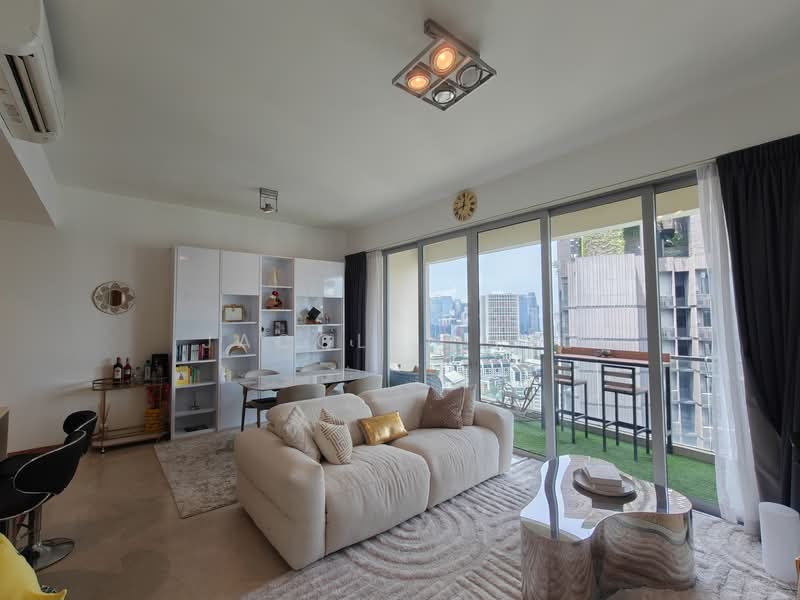 Martin Place Residences, 6 Martin Place, 2 Bedrooms, 1,044 sqft, Condominium For Rent, by Jacqlyn Lee, 500147762 - Living Room - PropertyGuru.com.sg