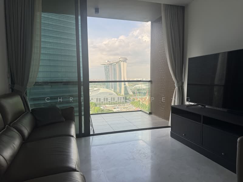 Marina One Residences, 21 Marina Way, 2 Bedrooms, 1,163 sqft, Condominium For Rent, by Christine Peng 彭婷婷, 500147768 - Living Room - PropertyGuru.com.sg