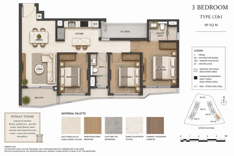 Lentor Hills Residences, Lentor Hills Road (Parcel A), Ang Mo Kio, 3 Bedrooms, 958 sqft, Apartment For Sale, by Faith Quek, 500147783 - PropertyGuru.com.sg