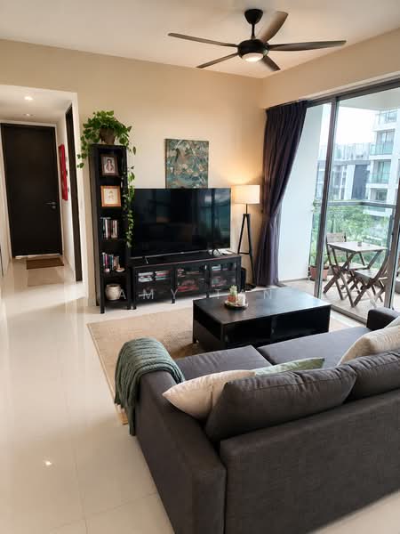 The Riverine By The Park, 398 Kallang Road, 2 Bedrooms, 980 sqft, Apartment For Rent, by Amy Tan, 500147813 - Living Room - PropertyGuru.com.sg