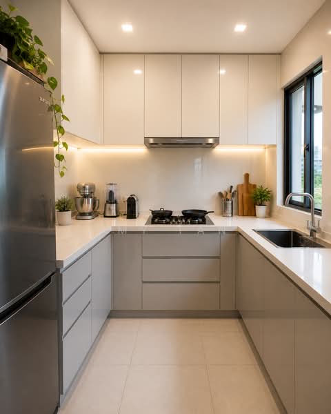 The Riverine By The Park, 398 Kallang Road, 2 Bedrooms, 980 sqft, Apartment For Rent, by Amy Tan, 500147813 - Kitchen - PropertyGuru.com.sg