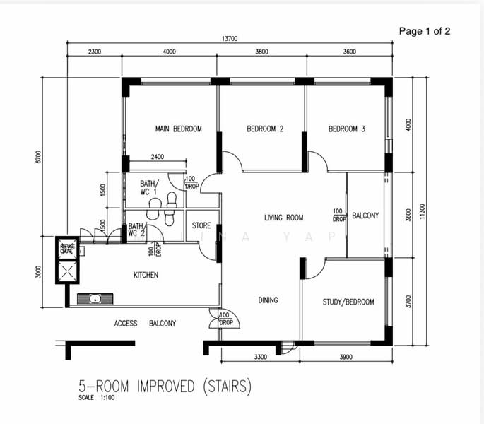 157 Bishan Street 13, 157 Bishan Street 13, 3 Bedrooms, 1,302 sqft, HDB Flat For Sale, by Melina Yap, 500147819 - PropertyGuru.com.sg