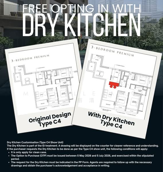 The Arcady At Boon Keng, 1037 Serangoon Road, 4 Bedrooms, 2,433 sqft, Condominium For Sale, by Michelle Ang 洪丽清, 500147832 - Kitchen - PropertyGuru.com.sg