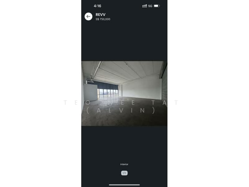 REVV, 1 Corporation Drive, 1,755 sqft, Factory / Workshop (B2) For Rent, by Teo Wee Tat (Alvin), 500147868 - Interior - CommercialGuru.com.sg