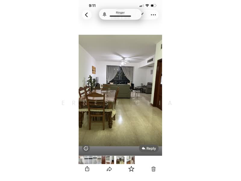 Mirage Tower, 80 Kim Seng Road, 4 Bedrooms, 1,744 sqft, Condominium For Rent, by Ernest Chia, 500147873 - Living Room - PropertyGuru.com.sg